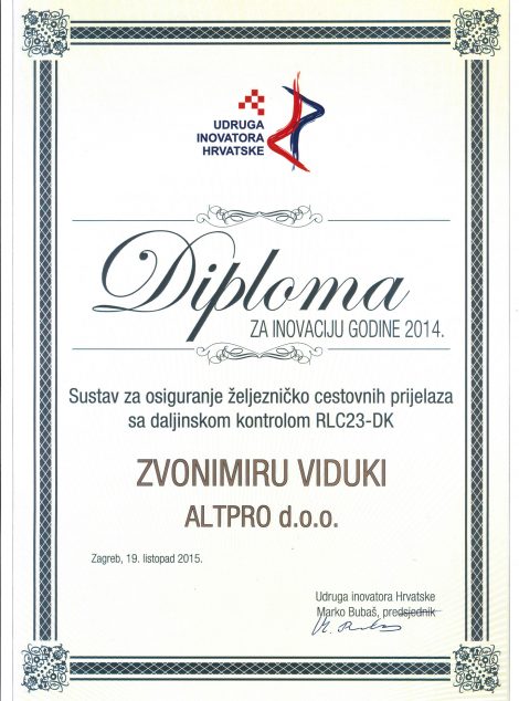 2015_Udruga-inovatora-Hrvatske_Hrvatska_Inovacija-godine-2014_RLC23-DK